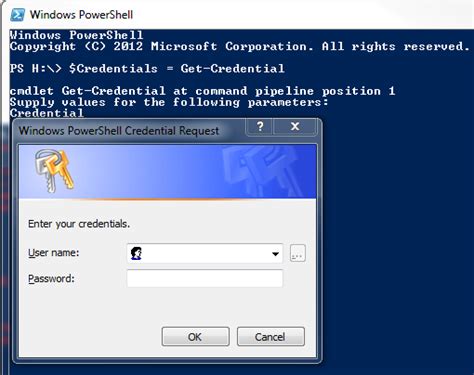 handling smart card credentials powershell|PowerShell get credential support.